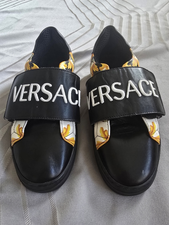 Versace Shoes - Versace Black & Yellow